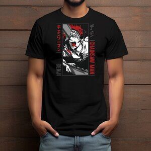 Denji (Chainsaw Man) Anime Custom T-shirt